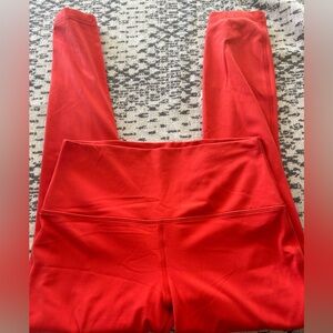 Lululemon Love red high rise align legging